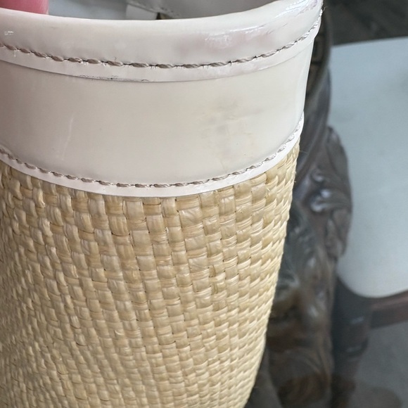 🤍🤍VINTAGE COACH LEGACY NATURAL WOVEN STRAW TOTE 65TH ANNIVERSARY TOTE BAG!🤍🤍 - Picture 10 of 12